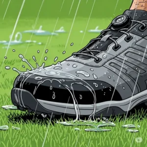 Stay dry in wet conditions with the best spikeless golf shoes, designed with waterproof uppers.