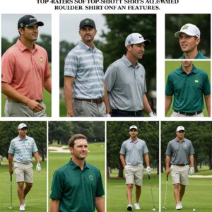 Comparison of top-rated masters golf shirt styles and features.