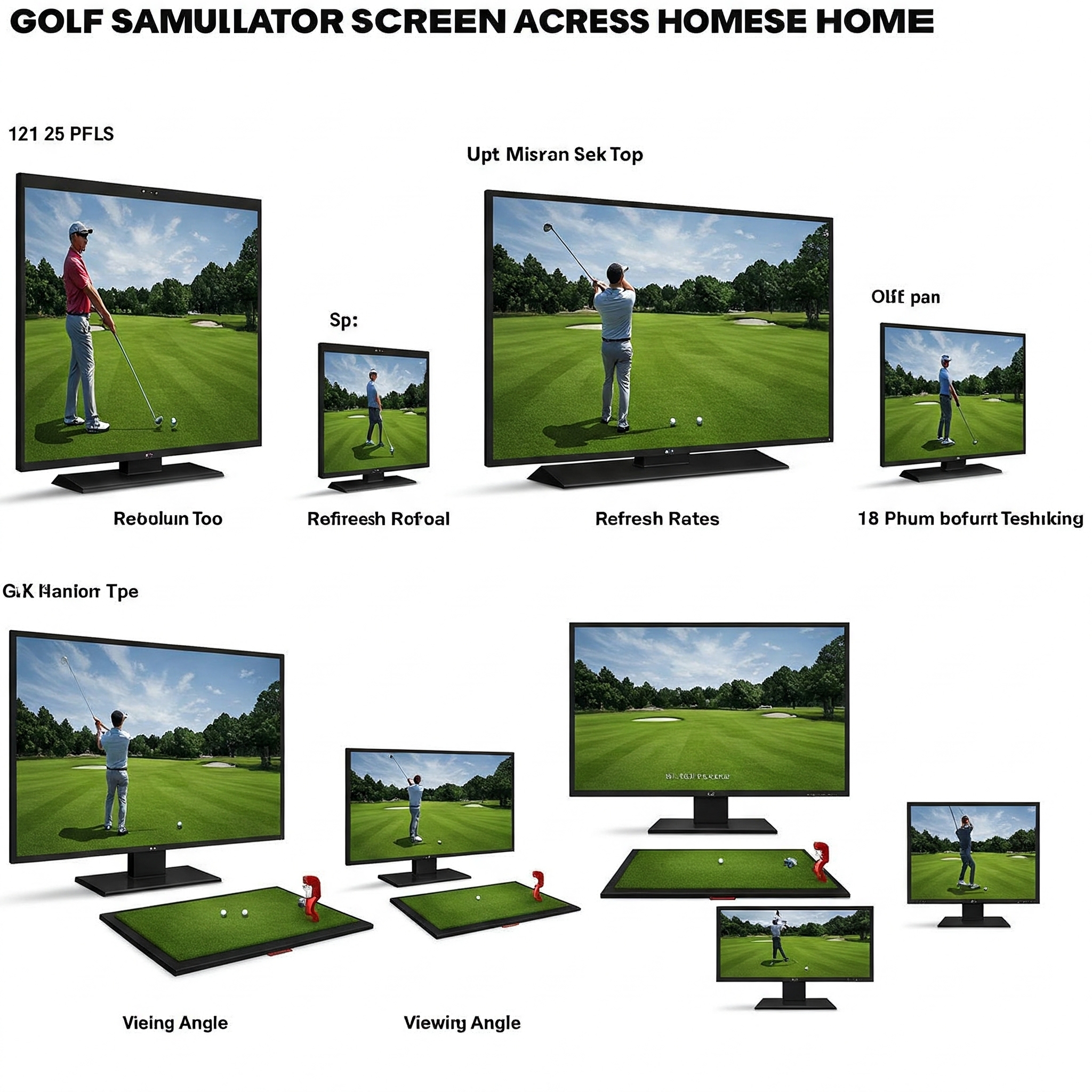 10 Best Golf Simulator Screen Options For Ultimate Home Setup in 2025 ...