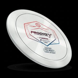 Detailed vector illustration of a prodigy disc golf fairway driver, emphasizing its control and accuracy.