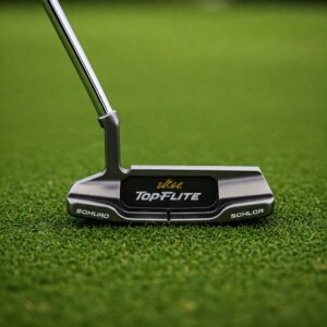 Mallet putter by Top Flite Golf Clubs with alignment features