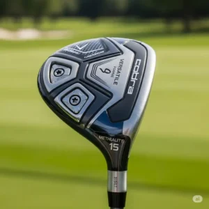 Versatile Cobra ladies hybrid golf club, perfect for bridging the gap between irons and woods.