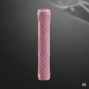 "Detailed view of a comfortable, smaller grip designed for ladies petite golf clubs, ensuring better control."