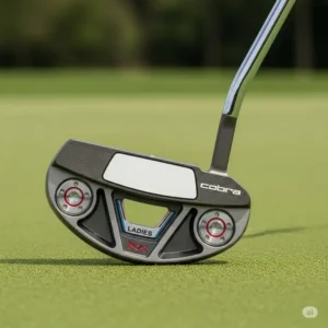 Cobra ladies putter, providing stability and precision for confident strokes on the green.