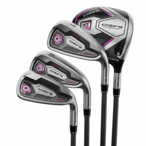 Advanced technology in Cobra ladies golf clubs, optimizing performance for female golfers.