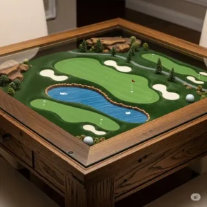  Sophisticated golf course themed home decor, a unique gift for the golfer who has everything.