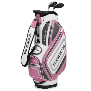 Stylish and functional Cobra golf bag designed for ladies' clubs, offering ample storage.