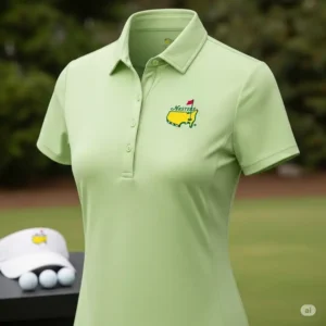 A comfortable and fashionable women's masters tournament golf shirts, ideal for warm-weather play.