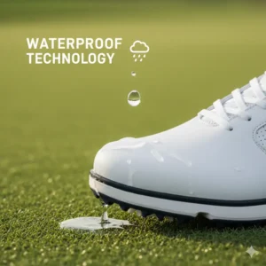 Stay dry in any conditions with waterproof Cuater golf shoes. 