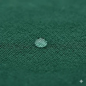 Close-up of a soft, absorbent microfiber material, ideal for a custom golf towel